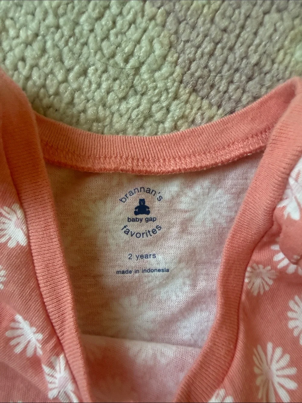 GAP Girls' Pink Daisy Tank & White Butterfly Print Tank Set